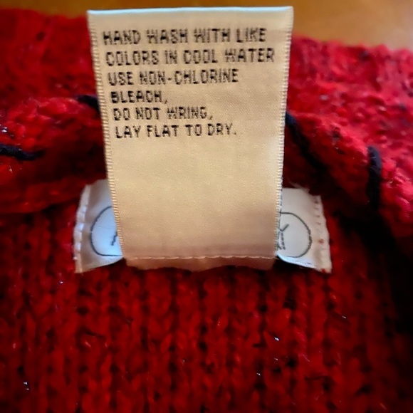 Mandal Bay Snowman Sweater, Peak-a-Boo Snowman Design / Winter - Picture 3 of 5